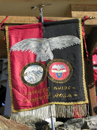 Le blason de la Société Guides Mont Rose