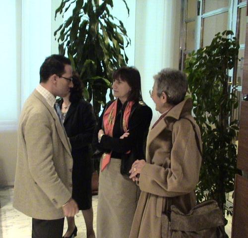 A la fin de la conférence