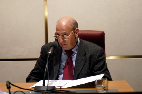 Simeone Piffari, représentant des éditeurs de médias imprimés de laVallée d'Aoste dans la commission régionale pour l'édition
