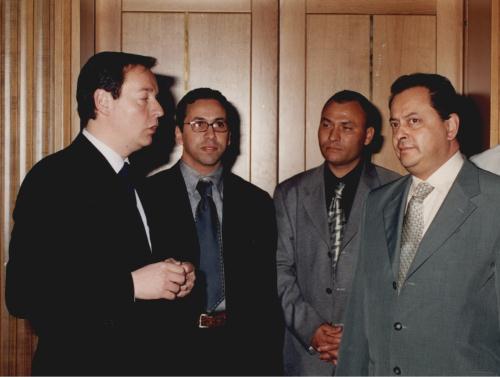 La visite à la salle du Conseil