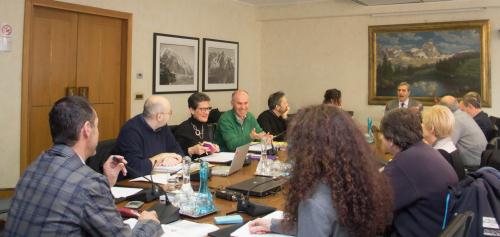 La Commission présidée par le Conseiller Claudio Restano