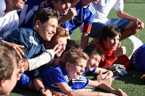Jeunes participants au Trofeo Topolino