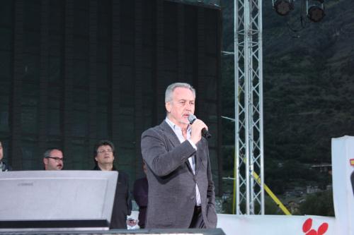 Le Président du Conseil régional, Andrea Rosset