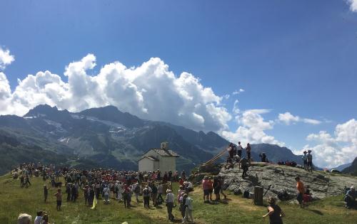 Un moment de la cérémonie