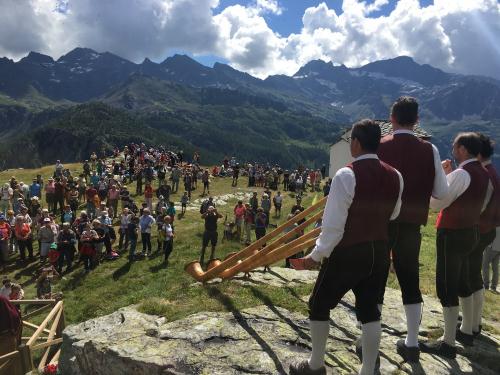 Un moment de la cérémonie