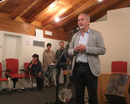 Les salutations du Président du Conseil, Andrea Rosset