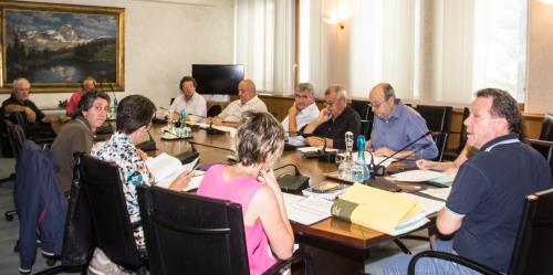 La réunion présidée par le Conseiller Alessandro Nogara