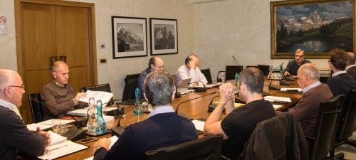 La réunion présidée par le Conseiller Renzo Testolin