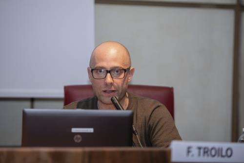 Fabrizio Troilo, glaciologue de la Fondation Montagne sûre