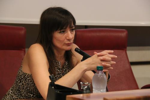 La conseillère du CSV, Ana Maria Eliggi