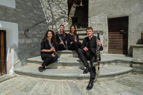 01.05.2022 - Quatuor de clarinettes du Conservatoire de la Vallée dAoste à Pontboset