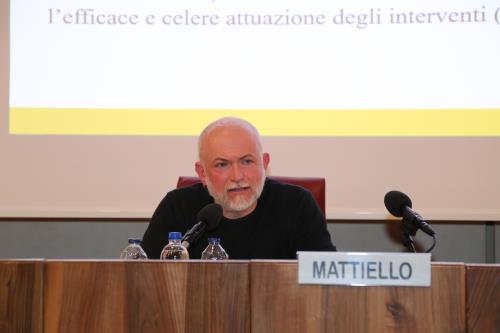 Davide Mattiello, conseiller de la Commissione Antimafia et membre du Comitato scientifico dell'Osservatorio Agromafie de Coldiretti