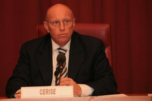 Le Président Alberto Cerise