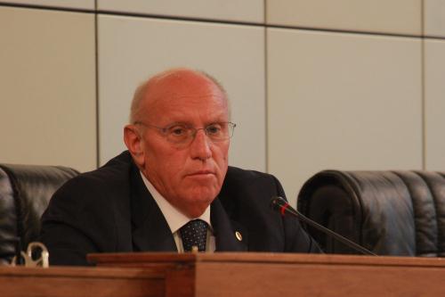 Le Président du Conseil régional, Alberto Cerise