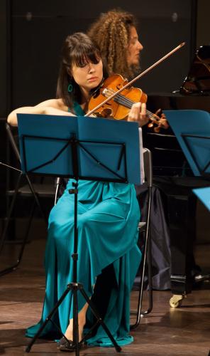 Une violiniste
