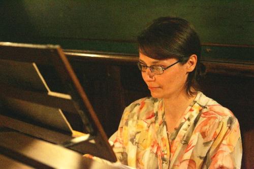 Antagnod, 9 août - L'organiste Giulia Biagetti