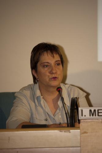 Ivana Meynet, membre de la Conférence pour légalité des chances et modératrice de la soirée