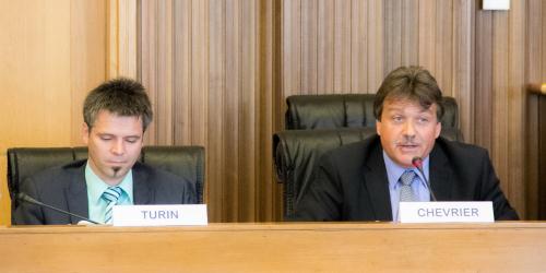Deux délégués du Parlement du Valais participent à la séance