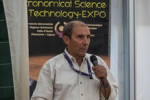 Enrico Flamini, Chief Scientist de l'Agence Spatiale Italienne (ASI). Photo: Paolo Ciambi